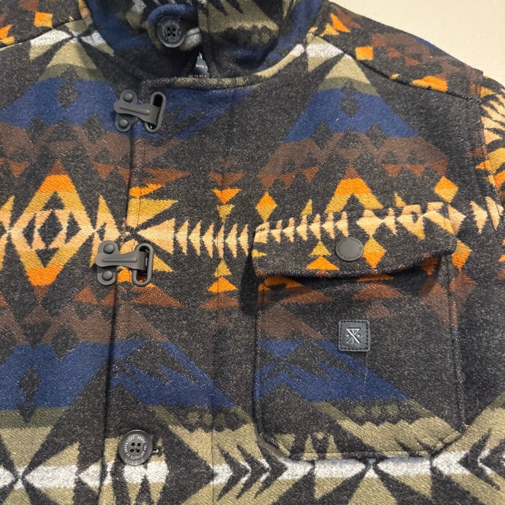 Roark Pendleton Axeman Wool Jacket Southwest Medi… - image 4